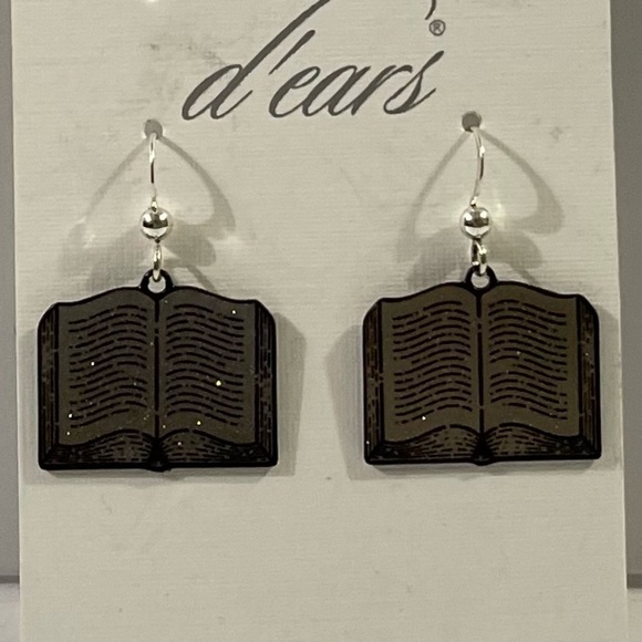 NEW D'ears Book Earrings - Picture 2 of 4